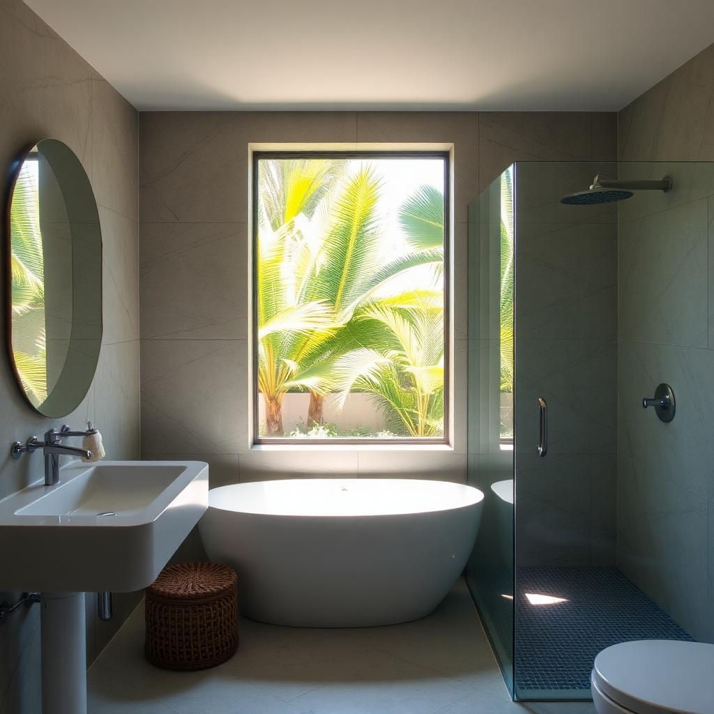 Salle de bain moderne