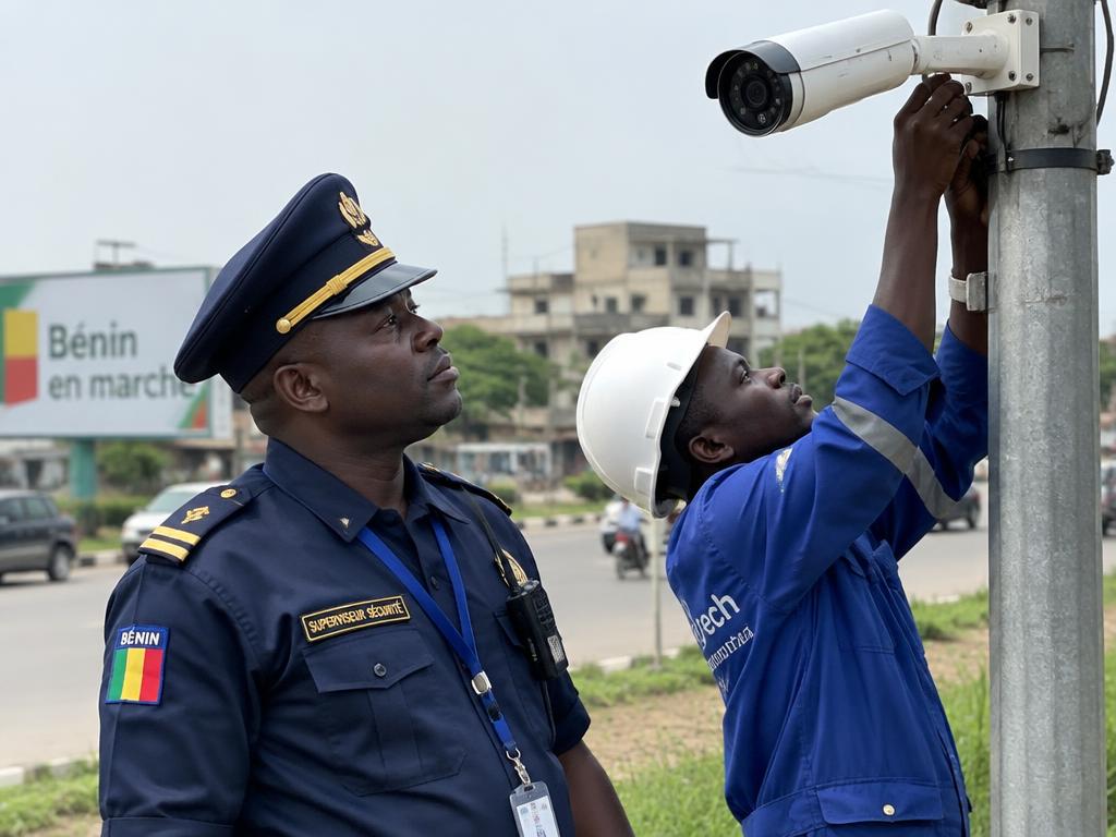 Inspection d'une caméra extérieure