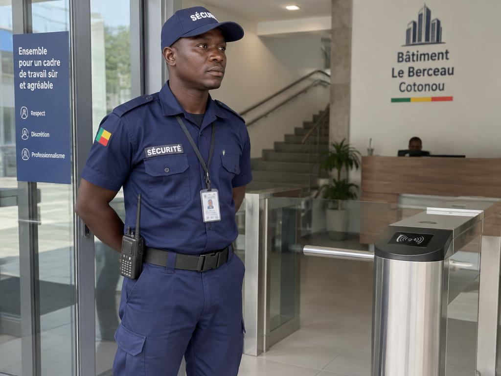 Agent de sécurité d'immeuble
