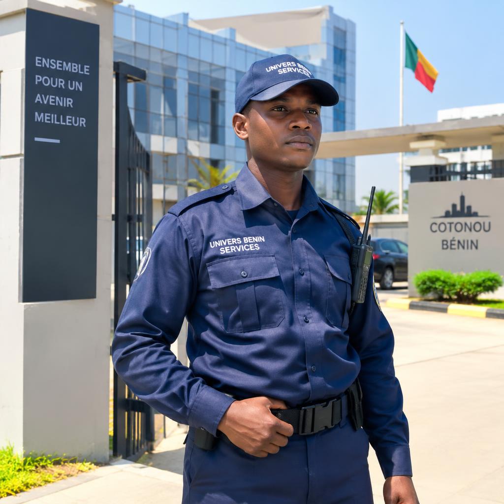 Agent de sécurité Univers Bénin Services à Cotonou